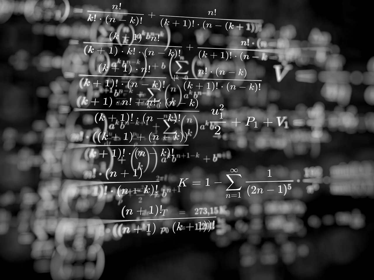 Floating mathematical formulas